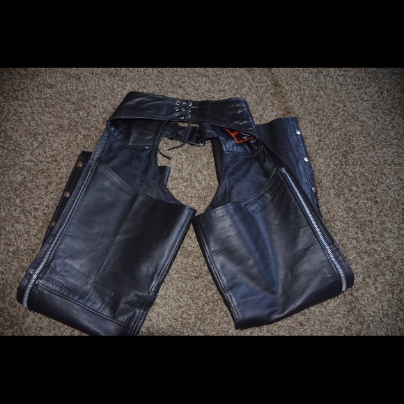 Leather riding chaps - Picture 8 of 8